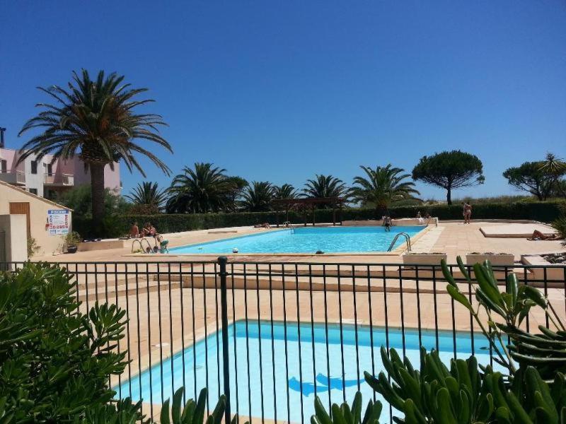 Rez De Jardin + Terrasse Piscine Et Acces Direct Plage Apartman Saint-Cyprien  Kültér fotó